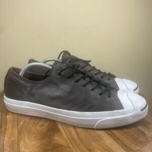 Converse Jack Purcell Mens Brown And White Size 11 Low Top Shoes Sneakers